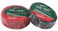 2 pcs Osaka PVC ARO Tape Electrical/Cricket Tape Black/Red.