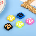 1Pc Cartoon Cat Paw Shape Tennis Racket Vibration Dampeners Silicone Tennis Racquet Shock Absorber Anti-vibration Accessories. 