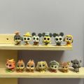 Disney Doorables Flocking Series Mickey Minnie Pluto Goofy Goof Baloo Cute Cartoon Big Eyed Doll Collectible Toys Children Gifts. 