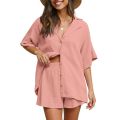 Ladies Breathable Cotton Crepe Top & Short Pant for Women – Smart and Subtle Dress. 
