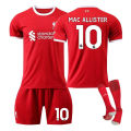 23-24 ew Lierpool ome o.11 Salah Jersey Children's Adult Student eam hes suit Football niform.