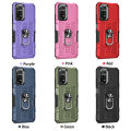 KEYSION Shockproof Case for Redmi Note 11 Pro 5G 11S Ring Stand Phone Back Cover for Xiaomi Redmi Note 10 Pro 10S 10C 9T 9S 9A. 