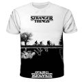 Kids Stranger Things 4 T-shirts Cartoon Printed Girls Tees Children Stranger Things 4 Tops Short-sleeve Hellfire Club Clothes. 