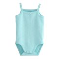Baby Girls White Sleeveless Bodysuits for Newborn Summer Cotton Rompers Infants Playsuit New One-Pieces Onesie Costume 2022.