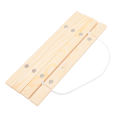 Magnetic Poster Frame Hanger Reusable Easy To Install Easy Operation Wood Poster Hanger Pine Replaceable for Maps for Pictures. 