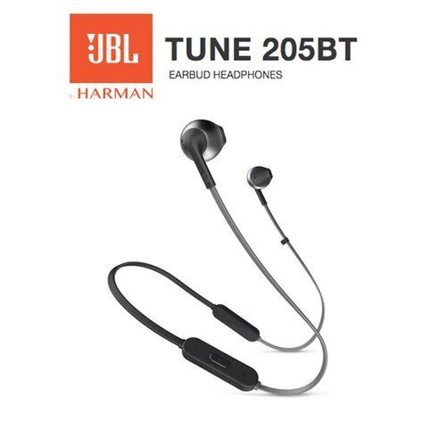 JBL TUNE 205BT Earbud White Wireless Headphone