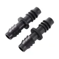 Straight Barbed 8 mm or 9mm Connector (5-Pcs) Used to Connect 8/11 mm or 9/12mm Plastic Hose Pipe Connector for Drip Irrigation System Pipe Fittings Adapter Hose.. 