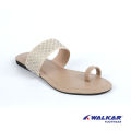 Walkar Ladies Sandal Golden. 