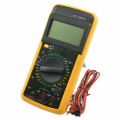 DT9205A 9205A Digital Multimeter DT9205A Voltage Ampere Ohm Meter Test Probe Extra Large Screen LCD Display Full Range Protection With Auto Power Off. 