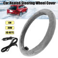 12v Car Auto Heated Steering Wheel Cover Heating Warm Winter. 