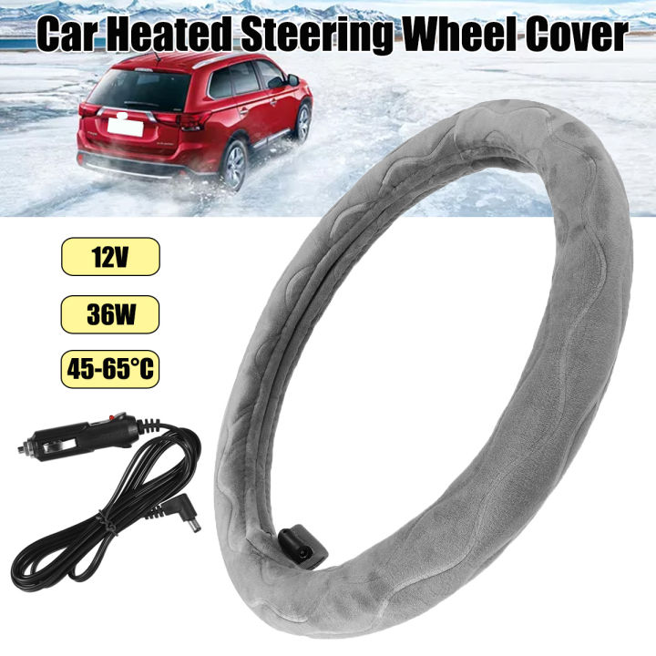 12v%20Car%20Auto%20Heated%20Steering%20Wheel%20Cover%20Heating%20Warm%20Winter%20-%20Image%203