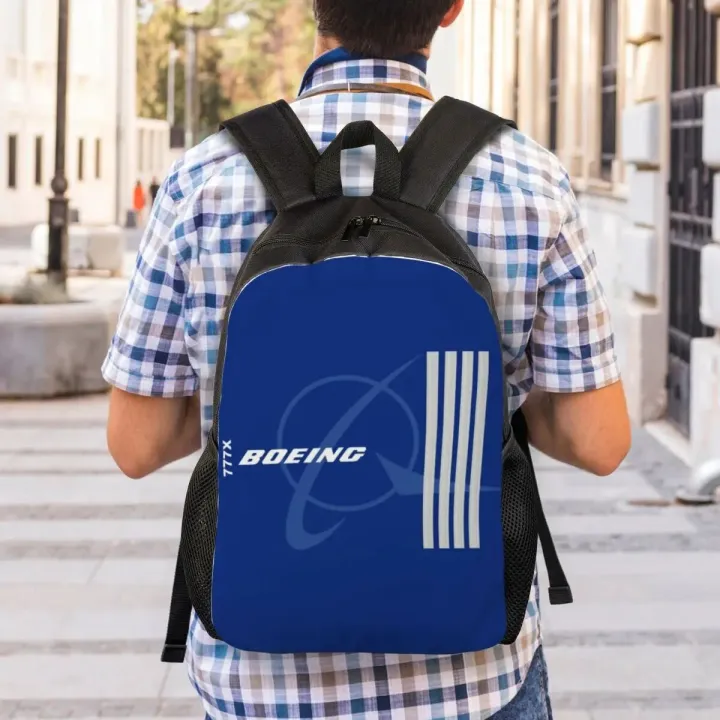 Customized%20Boeing%20777X%20Captain%20Stripes%20Backpacks%20Women%20Men%20Basic%20Bookbag%20for%20College%20School%20Aviation%20Aviator%20Flight%20Pilot%20Bags%20-%20Image%206