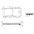 2.13 Inch E-Ink Display Meshtastic LoRa for Esp32 E-Paper Monitor Devboard Bluetooth Price Tag IoT. 