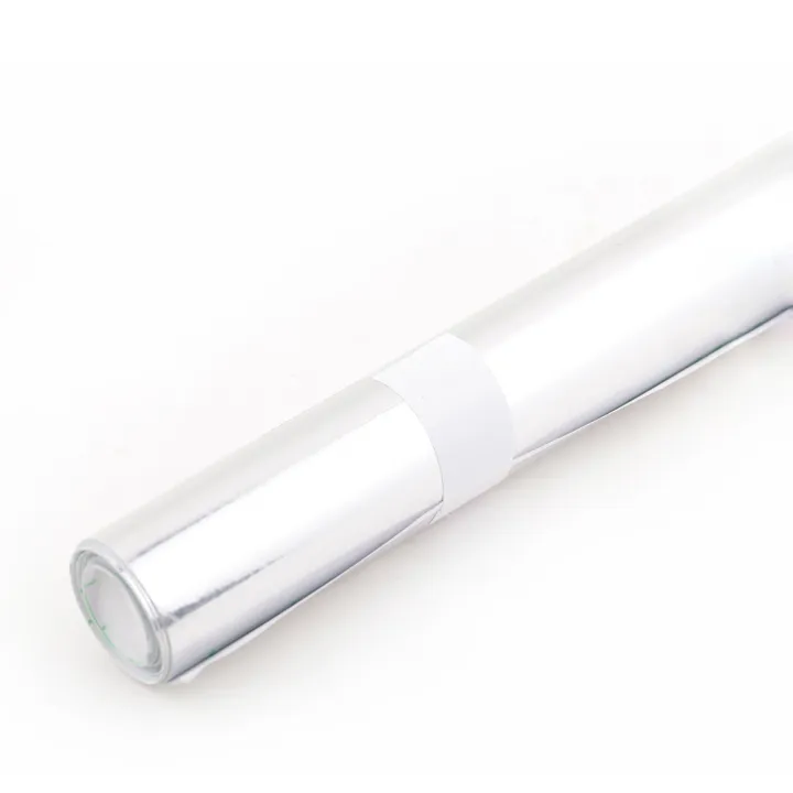 12%E2%80%B3%20*%2060%E2%80%B3%20Chrome%20Mirror%20Silver%20Vinyl%20Wrap%20Sticker%20Decal%20Film%20Sheet%20Self-adhesive%20Air%20Bubble%20Free%20-%20Image%203