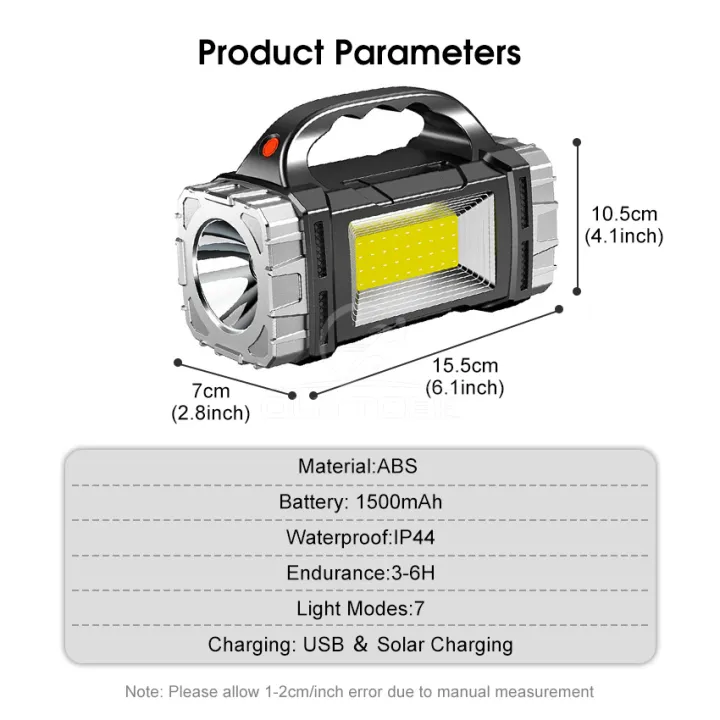 Outtobe%20Flashlights%20Multifunctional%20Solar%20Outdoor%20Torchlight%20Double%20Spotlight%20Waterproof%20Work%20Light%20USB%20Rechargeable%20Searchlight%20Handheld%20Fla-shlight%20Light%20-%20Image%207