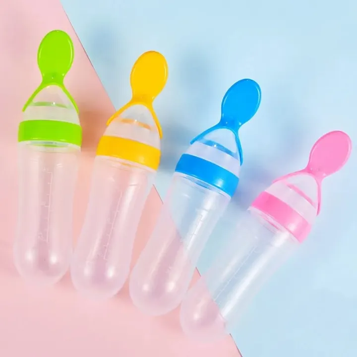 Silicone%20Baby%20Food%20Dispensing%20Spoon%20&%20Feeder,%20Travel%20Baby%20Training%20Bottle%20with%20Spoon%20Soft%20Head%20Baby%20Feeding%20Tools%20-%20kids%20-%20Image%2010