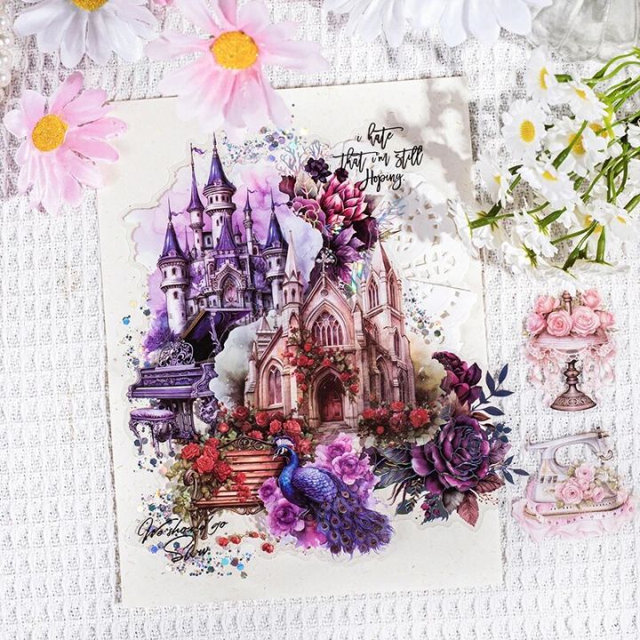 30%20Pcs/bag%20Garden%20Princess%20Series%20Stickers%20Journal%20Handbook%20DIY%20Decoration%20Scrapbook%20Album%20Collage%20Aesthetic%20Craft%20Art%20Sticker%20-%20Image%204