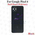 For Google Pixel 4 Back Panel/Backshell/ Casing + Camera lens  With Logo-All Colors Available. 