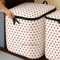 Square Box-Star Printed Quilt Storage Bag – Large Capacity Blanket & Clothes Organizer, Premium Quality Dustproof Box SP-B.