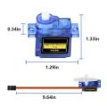 【YIYANGMAOYI111】SG90 Micro Motor Mini Servo SG90 9g Servo Kit for RC Airplane Boat Robot Arm/Hand/Walking Door Lock Control.
