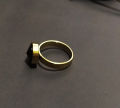 Mens Stainless Steel Finger Ring Durable Fashion Accessory.