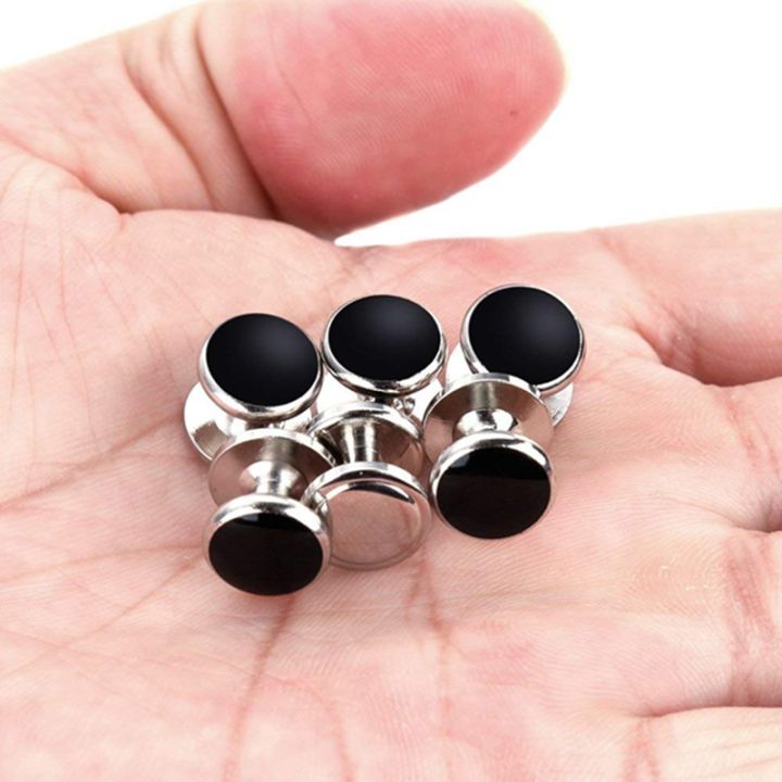 Cufflinks%20and%20Studs%20Set%20for%20Tuxedo%20Shirts%20Business%20Wedding%202%20Cufflinks%20and%206%20Studs%20-%20Image%206