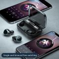 TWS M10 Wireless Bluetooth Earphones Gaming Sports Earbuds Noise Cancelling Handfree Driving Headphones Music Headset with Charging Box. 