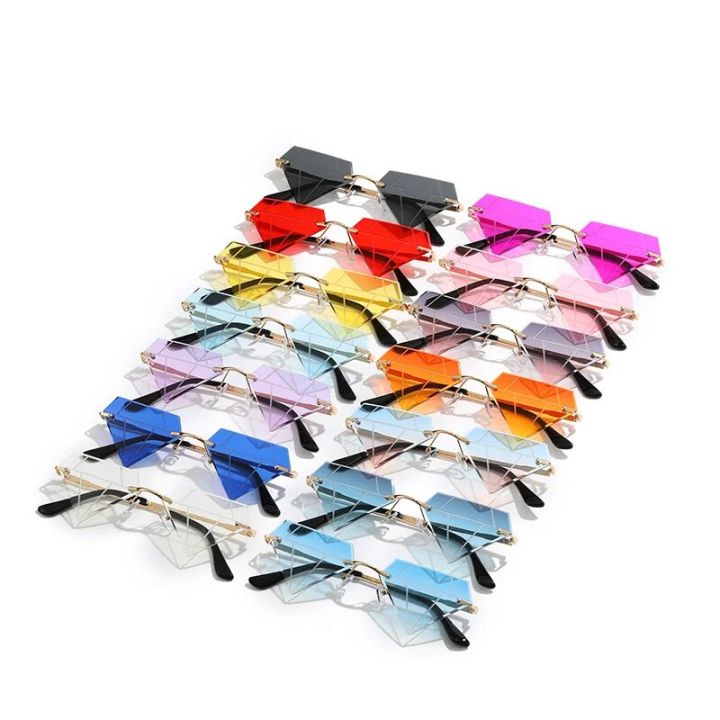 Fashion%20Diamond%20Shape%20Rimless%20Sunglasses%20Women%20Men%20Cat%20Eye%20Triangle%20Sun%20Glasses%20Party%20Funny%20Eyewear%20Female%20Gafas%20De%20Sol%20UV400%20-%20Image%205