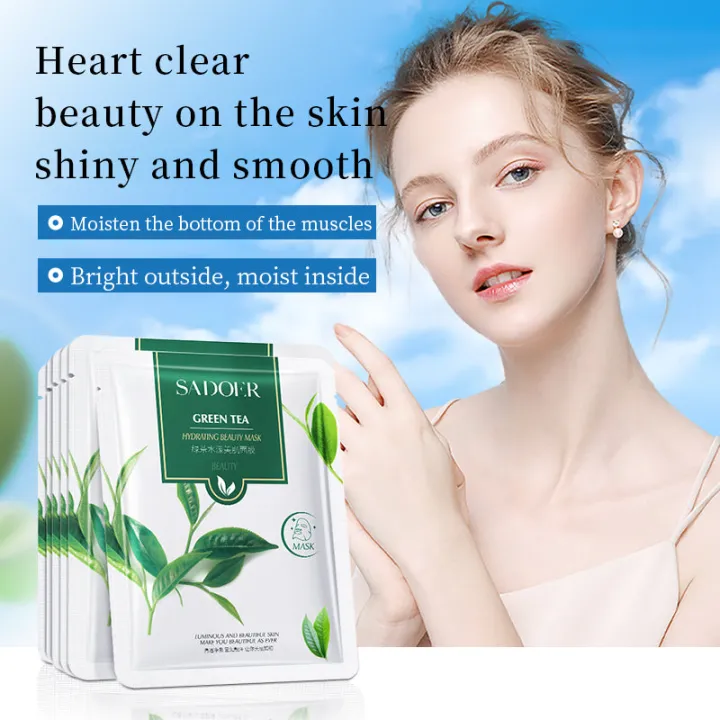 %E3%80%BD%EF%B8%8F%20SADOER%20Green%20Tea%20Hydrating%20Facial%20Sheet%20Mask%20-%20Image%202