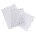 A4 B5 A5 PVC Students Writing Desk Pad Transparent Ruler Board Measuring Supplie ANLAN. 