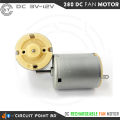 2 Pcs 280 DC Motor, DC 3V to 9V For Rechargeable DC fan, Mini Drill, Toy, Car, Boat, Project or Hobby Electronic - White..