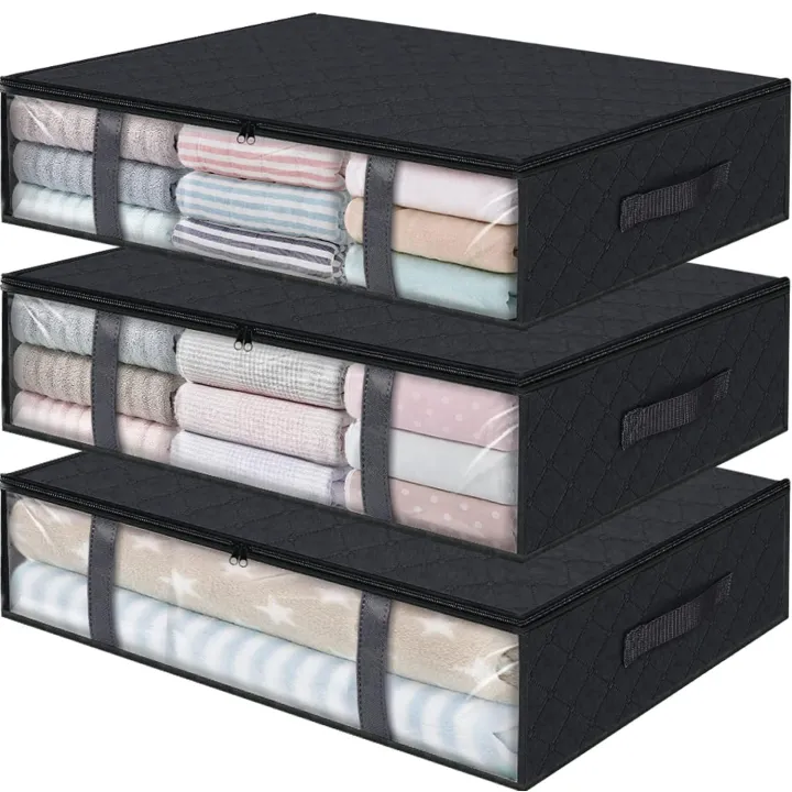 Cross-Border%20Home%20Bed%20Bottom%20Foldable%20Storage%20Fantastic%20Cotton%20Quilt%20Buggy%20Bag%20Clothing%20Moisture-Proof%20Dustproof%20Bed%20Bottom%20Gap%20Storage%20-%20Image%205