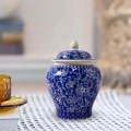 Ceramic Ginger Jar, Porcelain Jars Chinese Style Traditional Vase Asian Ginger Jar for Wedding Table Decoration Living Room Countertop Party. 