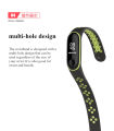 M3/M4/M5/M6 Smart Fitness Band Replacement Belt.