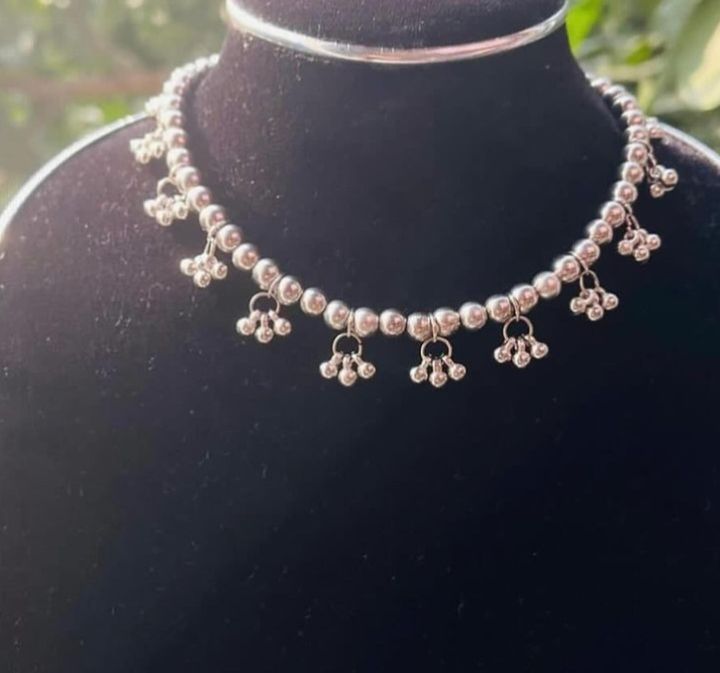 Simple oxydised choker | choker for women | antique choker reasonable price