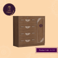 Andormahal Stylish Wardrobe 4ft by 4ft by 16 inch. 