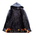 Autumn Winter Jacket Men Warm Cashmere Casual Wool Zipper Slim Fit Fleece Jacket Men Coat Dress Knitwear Male.