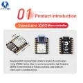 Microcontroller Seeeduino XIAO SAMD21 Cortex M0+ Nano 48MHZ SPI I2C Interface For Arduino IDE/IOT System Type-C Development Tool. 