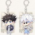 Anime Jujutsu Kaisen Keychain Gojo Satoru Fushiguro Megumi Kawaii Keychains Pendant Anime Peripheral Gift. 
