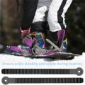 6PCS Roller Skating Shoes Strap Snowboard Ladder Strap Binding Replacement with Screws. 