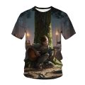 Game T-shirt The Last Of Us 3D Print Streetwear Men Women Casual Fashion O-Neck Short Sleeve T Shirt Hip Hop Tees Tops Clothing. 