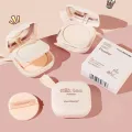 Korean Loose Powder Full Brightening Concealer Mineral Face Foundation Cosmetics Lasting Makeup Powder Compact Powder Pressed Abandon Abandon. 