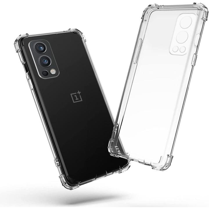 For OnePlus Nord 2 Premium Silicone Case Crystal Clear Soft TPU Ultra-Thin Transparent Flexible Protective Mobile Phone Back Cover