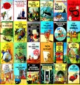 Tintin Comics Paperback Series English - A Set of 24 Books. 