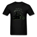 Moto Rider Groups T Shirt Crazy Men T-shirt Black Tshirts Born To Be Wild Youth Tops Tees Cotton Clothes Wholesale Top Quality. 