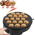 Household Takoyaki Machine Octopus Ball Mini Electric Baking Pan Baking Machine Breakfast Machine UK Plug. 
