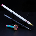 Anime Demon Slayer Gel Pen 0.5mm Black Ink Refill Writing Pen School Stationery Supplies Kimetsu No Yaiba Shapewear. 