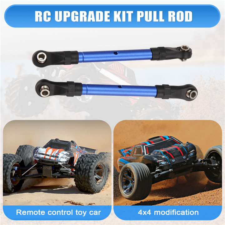 Adjustable%20Front%20&%20Rear%20Pull%20Rod%20Link%20Tie%20Rod%20Steering%20Rod%20for%20Slash/Hoss//Stampede/%20Huanqi727%20Blue%20-%20Image%203