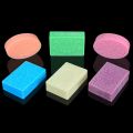 2X Silicone Soap Mold for Soap Making 3D 6 Forms Oval Rectangle Soap Mould Flowers Bathroom Kitchen Soap Mold. 