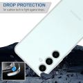 SAMSUNG F55 5G Flexible Clear Transparent Soft TPU Back Case Cover.